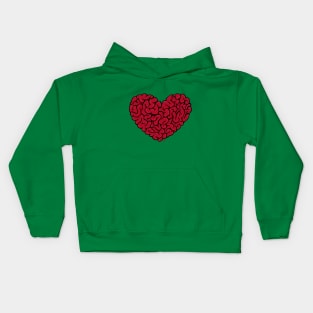 Brain/heart Kids Hoodie